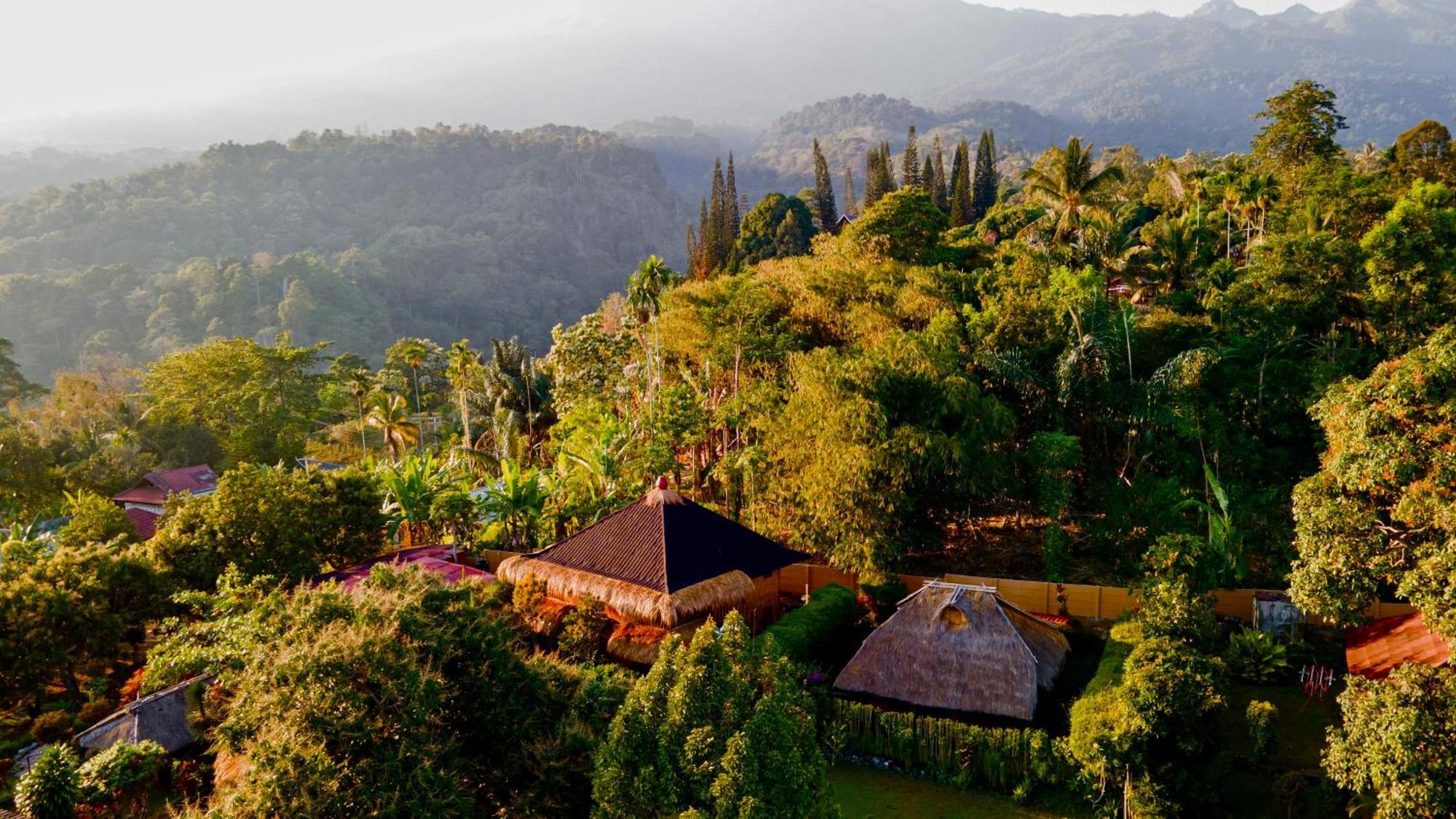 Rinjani Lighthouse Hotel Senaru Exterior foto